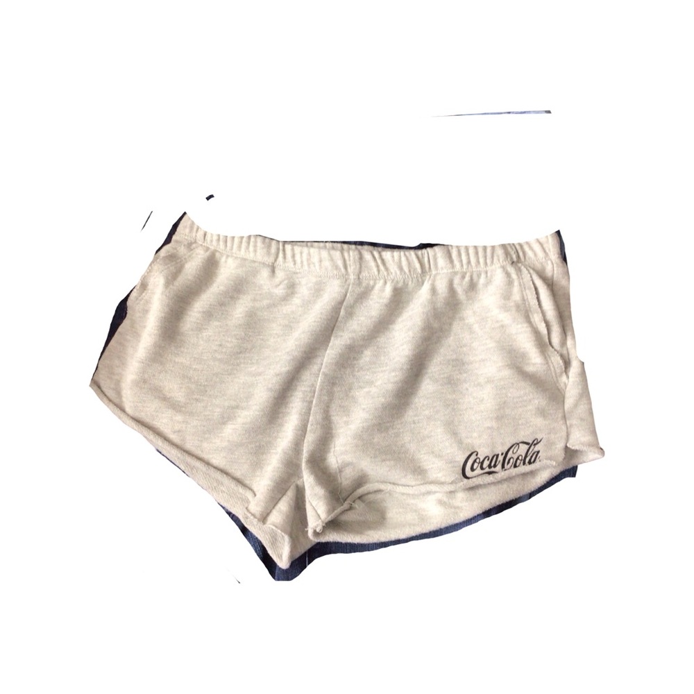 Coca Cola Women's Beige Athletic Shorts